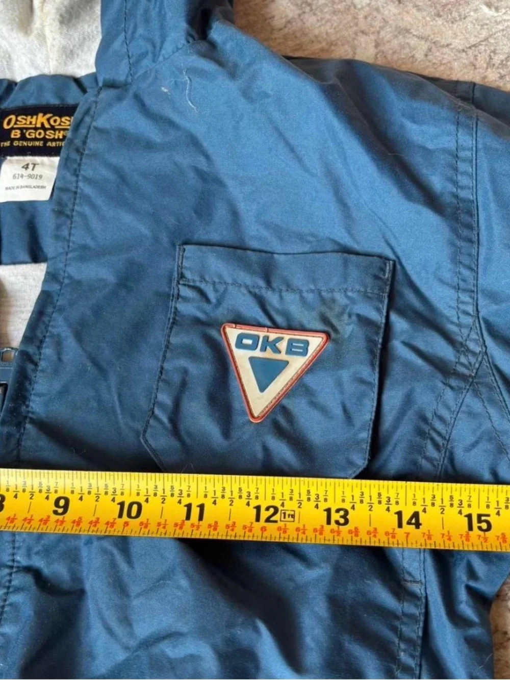 Vintage OshKosh B’Gosh Navy Lined Windbreaker